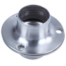 4pcs Wardrobe Hanging Rail Rod Support Socket Holder for 22mm Dia Tube U1Q9