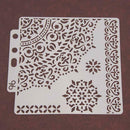 DIY Flower Coffee Stencils Cake Baking Template Scrapbooking Painting Decor