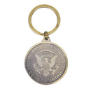 New Coin Keychain President Trump 2020 Bronze Memorial Crafts Collection Gift