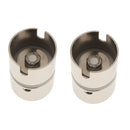 2 Pieces Drop in Gimbal Extender Rod Holder Adapter Fishing Pole Converter