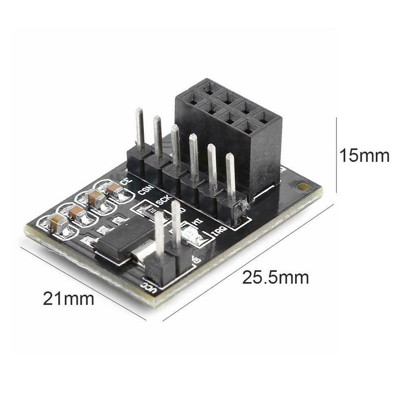 10pcs 3.3V Wireless Adapter Module Socket Adapter Board for 8Pin NRF24L01
