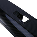 Car Door Window Control Lift Switch Panel Frame Cover Trim Carbon Black Car