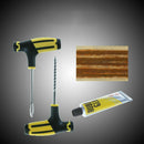 Car Tubeless Tyre Tire Puncture Repair Plug Kit Needle Patch Fix Repairing C7G1