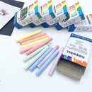 12 PCS/Lot Chalk Pens Drawing Chalks For School Blackboard 6 Colors Stationary