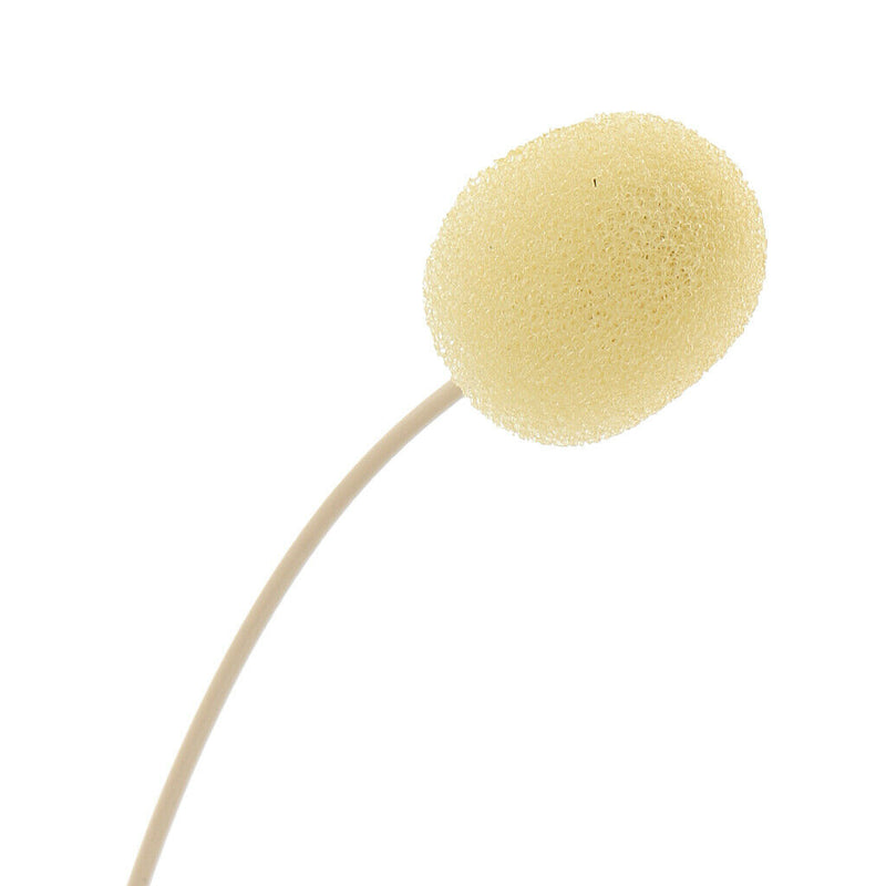Professional Ear Hook Wired Headworn Condenser Microphone 3Pin Skin Color