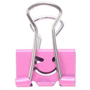 50 x Paper Clips Revolving clips 19mm folder clips in the expression sent b