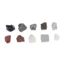 10pcs Rock Mineral Stone Collection Educational Geology Science Specimens