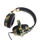 New  Camouflage Gaming Headset Professional Gamer Stereo Head-mounted HeadpSEAU