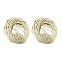 2x 10 Meters 5mm 100% Natural Pure Cotton Rope Twisted String Cord Twine