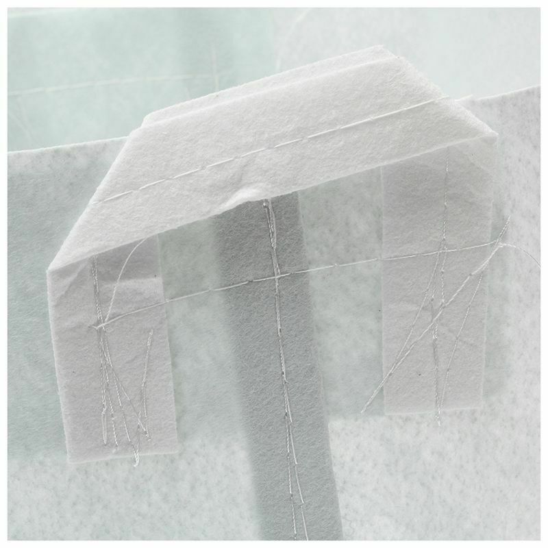 5x Nonwovens Plant Grow Bags Smart Pots Container White, 5 Gallon