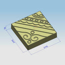 Garden Pavement Mold DIY Lawn Path Paving Cement Brick Stone Concrete Mold