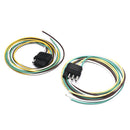 Trailer Light Wiring Harness Extension 4-Pin Plug 18 AWG Flat Wire Connector&k