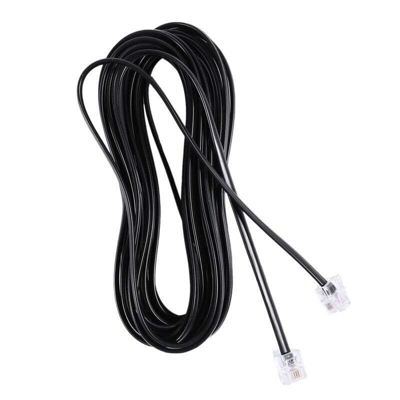 RJ11 6P4C Telephone Cable Cord ADSL Modem 5 Meters E1H2