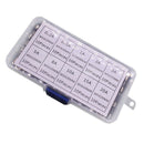 100Pcs Set Quick Blow Glass Tube Fuse Assorted Kit Fast-blow Glass Fuses HPL