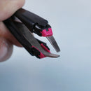 1Pc Matically retractable non-slip cosmetic eyebrow tweezers hair removal to 3C