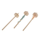 Classic Wooden Drop Spindle Hand Kit Top Whorl for Beginner 12.6" Length