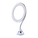 360 Rotation Mirror LED Suction Cup Shower Shave Make Up Fog Free Mirror