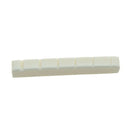 2 Pcs 6 String Electric Bone Nut Cattle Bone Slotted Replacement (43 X 6mm  N9W1
