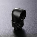 5X(G1/4 Thread Rotary Fitting Water Cooling Connector 90 Degree Fitting Ad E8U1)