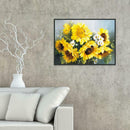 5D DIY Full Drill Diamond Painting Sunflower Cross Stitch Embroidery Mosaic