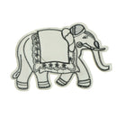 Elephant Sequins Sew On Patches For Clothes DIY Bag Clothing Coat FT