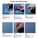 Windshield Repair Kit Quick Fix DIY Car Wind Glass Bullseye Rock Chip Crack W7V3
