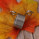 Nickle Plated Wire Yarn Stranding Guide Knitting Thimble for Knitting Craft H5H5