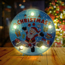 DIY Diamond Painting LED Lamp Partial Drill Special Shape Christmas Decor