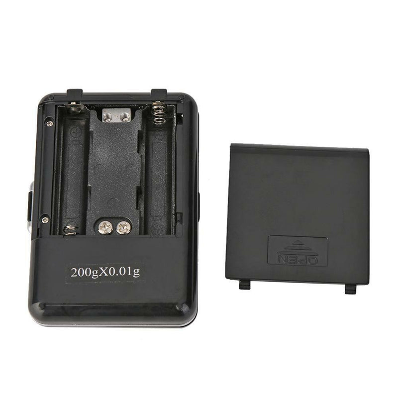 200g/0.01g High Precision Mini LCD Digital Pocket Electronic Jewelry Food Scale