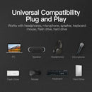 4 Port USB 3.0 Hub Super Speed 5Gbps Converter Cable Adapter for Laptop PC A