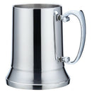 560Ml Double Wall Stainless Steel Beer Mug Cocktail Breakfast Milk Mugs wit