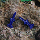 100pcs Golf Tees Plastic Golf Nail Limit Pin Outdoor Sport Gadget Blue 36mm