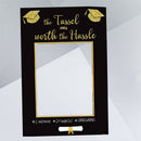 Graduation Booth Props Cutouts Picture Frame DIY Photo Props for Party SupplyFT