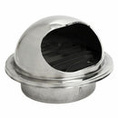 Stainless Steel Ventilation Wall Air Vent Exhaust Extractor Ducting 80mm Y5I1