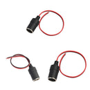 3x 12V 10A Female Car Cigar Cigarette Lighter Socket Plug Connector Adapter