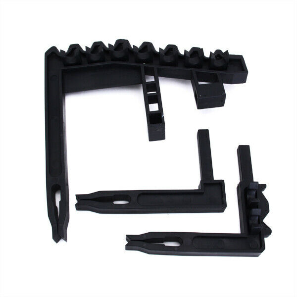 BLACK Iron Club Holder 9 Holders Golf Bag Diver Putter Organizer Golfer Aids