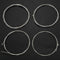 Set of 4 Steel Strings for 4 String Bass Guitar