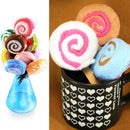 Washcloth Towel Gift Lollipop Towel Bridal Baby Shower Wedding Party Favor