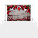Rose Love Heart Photography Background Wedding Backdrop for Valentines Day