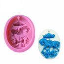 Creative Horse Shape Soap Fondant Cake Molds Chocolate Candy Biscuits Moulds  Z