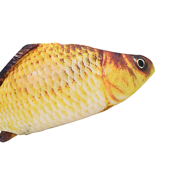 4x Cat Toys Moving Fish Electric Realistic Flopping Wagging Fish Toys