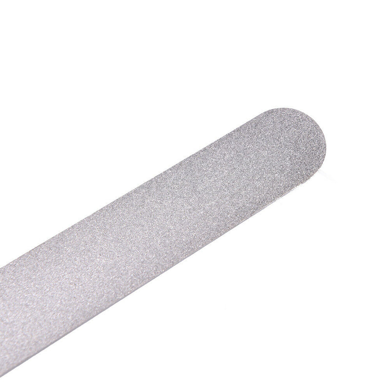 Huge Dual Sided Stainless Steel Metal Nail Art File Manicure Pedicure ToolJ Cy