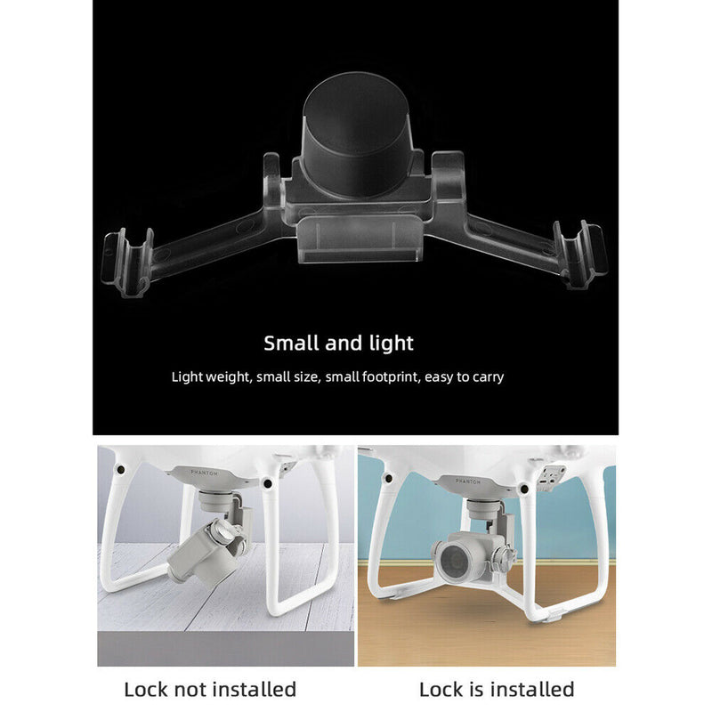 Clear Drone Gimbal Stabilizer Lock Camera Lens Cover for DJI Phantom 4 Pro