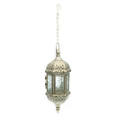 Moroccan Hanging Candle Lanterns Candlestick Decor Home, Wedding, Cafe, White