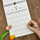 2020 Calendar Hanging Hand Painted Calendar Monthly Calendar Wall Schedule W3M2