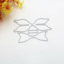 Stitching Bow-knot Frame Bow DIY Metal Cutting Dies Stencils For Scrapbooking