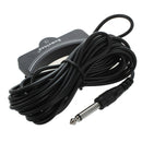 Classical Acoustic Guitar Amplifier Soundhole Pickup 6.3mm Jack 5M Cable Bl
