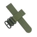 Army Green Nylon Wristwatch Strap Watch Band for Garmin Fenix 3