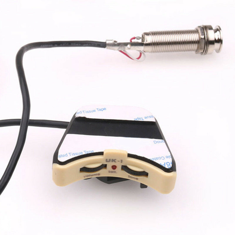 Durable Ukulele Piezo Pickup 4 String Guitar Parts for Recording Equipment