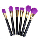15pcs Purple Makeup Brushes Set Professional Foundation Blending Cosmetics